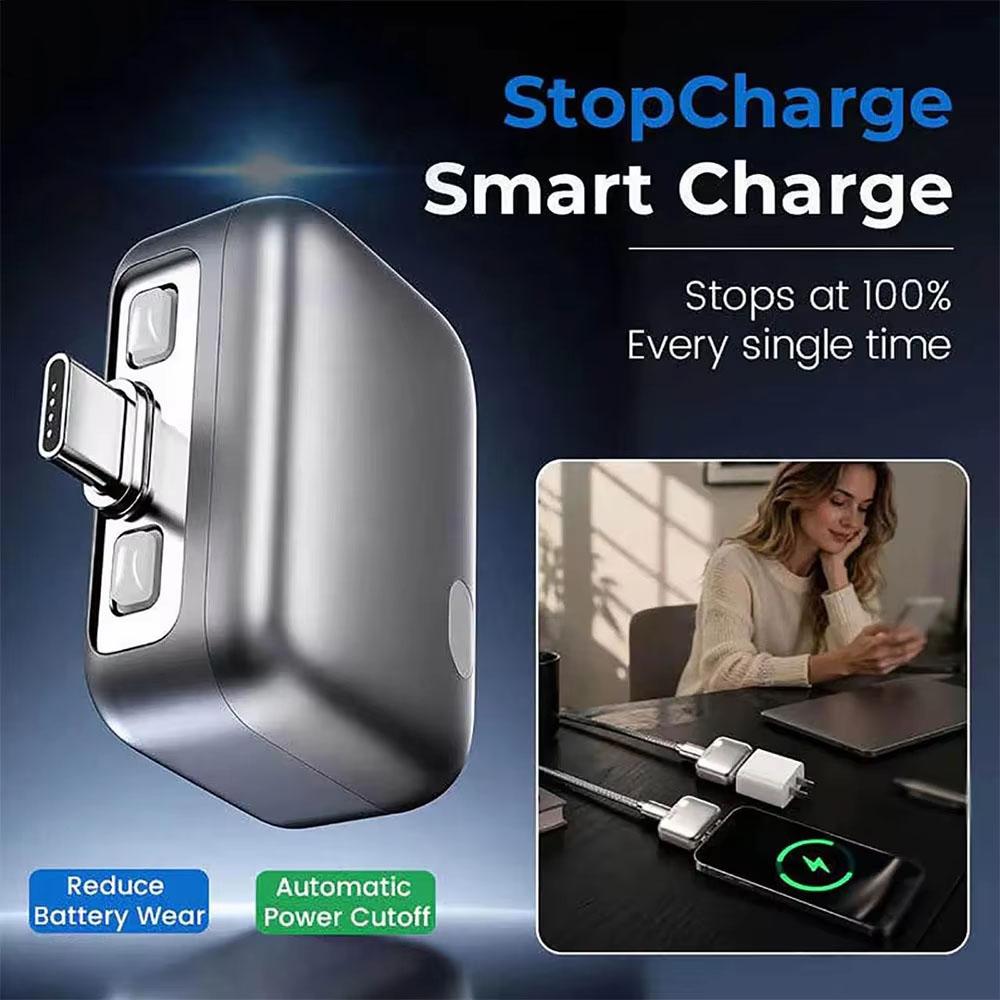 Charge Stop Protector Type-c 140w Auto Power Cutoff Battery Saver Physical Disconnect Overcharge For Safe Charging