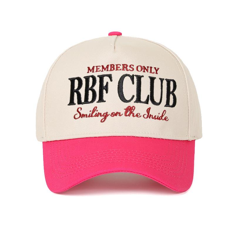 Club Animal Embroidery Curved Brim Baseball Cap For Casual Outdoor Activities Style Q