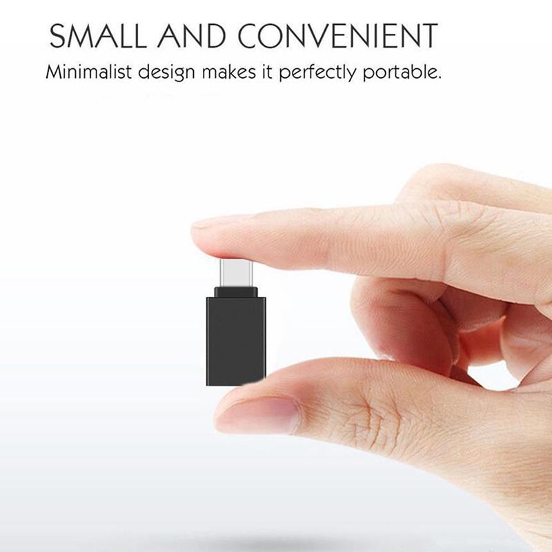 

Usb-C Male Type-C To Usb Adapter 3.0 A Female Data Converter Connector Adapter синий
