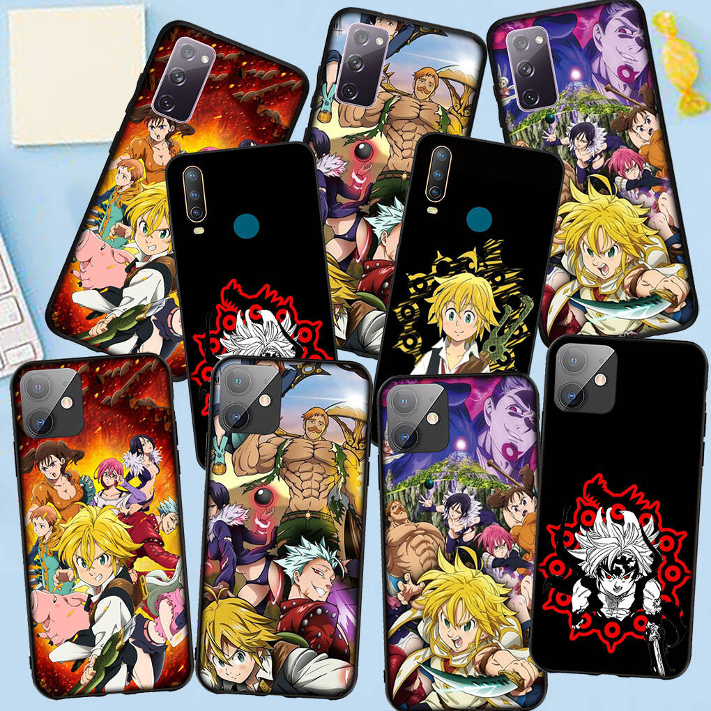 Case for iPhone 17 16 15 Xiaomi Poco F8 F7 X7 X6 M8 C85 C75 C71 Redmi Note 14 13 12 11 Pro Max A3 14C 13C 15C Comics Seven Deadly Sins Meliodas Cover