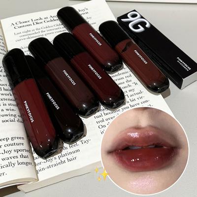 Mirror Lip Glaze Water Light Moisturizing Non-stick Cup Highly Pigmented Red Liquid Lipstick Lip Tint Makeup Cosmetics