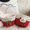 Multifunktionaler Schreibtisch-Organizer Weihnachtsmann Süßigkeiten-Aufbewahrungskorb Weihnachts-Aufbewahrungskorb Kinder
