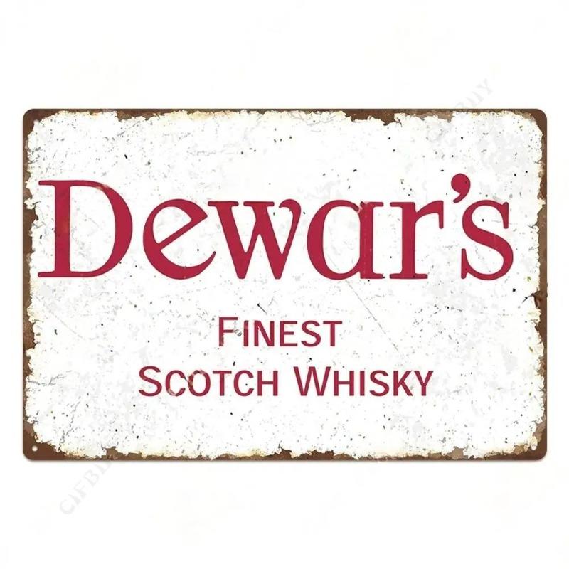 Bar Decor Metal Posters, Wall Sign Plaques 20x30cm