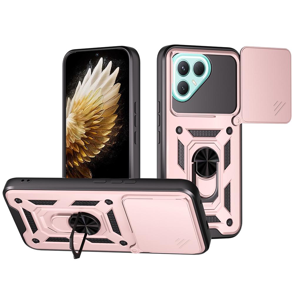 Armor Holder Funda for Tecno Pova 7 Pro 5G Case Cover Slide Camera Protection Ring Stand Shockproof Back Capa Funda