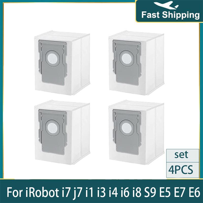 Dust Bags for iRobot Roomba j7 i7 i3 i4 i6 E5 E6 E7 S9 S9Plus i and s Series Clean Base Automatic Dirt Disposal Bags
