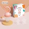 MISUTA Silicone Baby Teether Fruit & Veggie Feeder Stick
