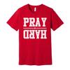 Christian Pray Graphic Tee For Men And Women Distressed Unisex Short Sleeve Shir
