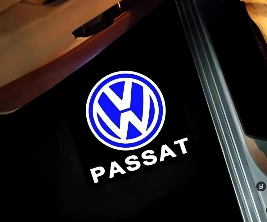 2X Door Car Logo LED Light, LED Projection Light for Volkswagen VW Passat B5 B5.5 Touareg 2000-2010 2002 2005 2004 2007 2008 200 Zdsr20