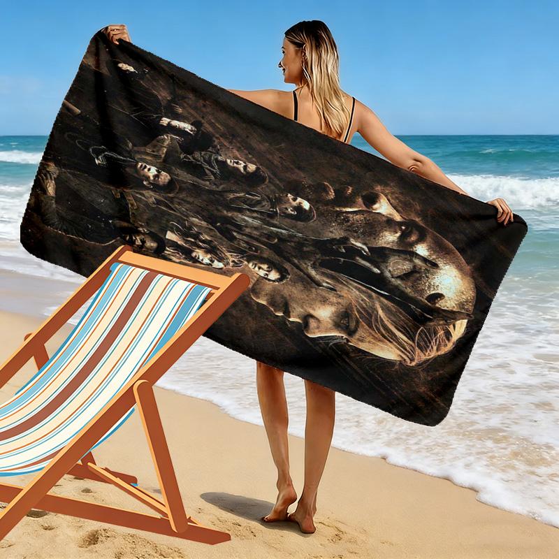 Survival Undead World beach towel beach Outdoor camping seaside swim quick-drying swim towel beach Comfort Outdoor picnic beach mat Fashion