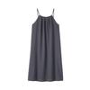 MUJI <Circulation> Women's Breathable Camisole Dress, BC2QAA6S, Charcoal Gray, S