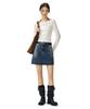Deketeuumeon Signature Mini Skirt Dcsk001Bluea