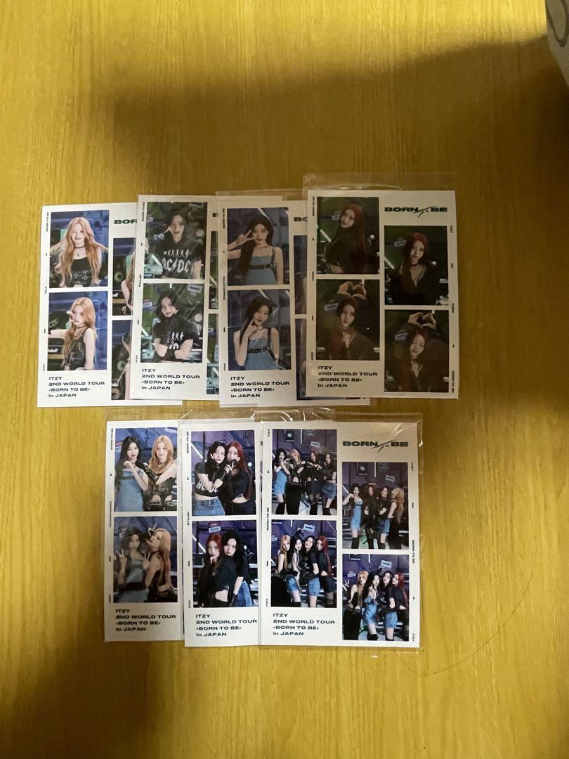 

[Б/У] Лотерея фан-клуба ITZY 7 типов Полный набор