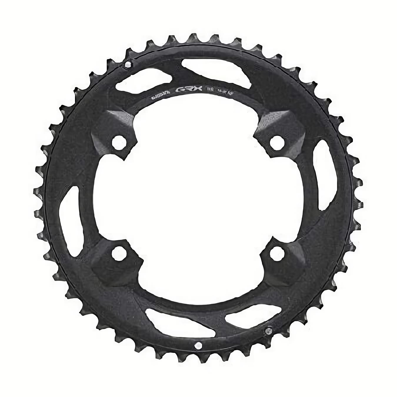 

Запчасти для ремонта SHIMANO Передняя звезда Y0K798010 46T-NF FC-RX600 чёрный