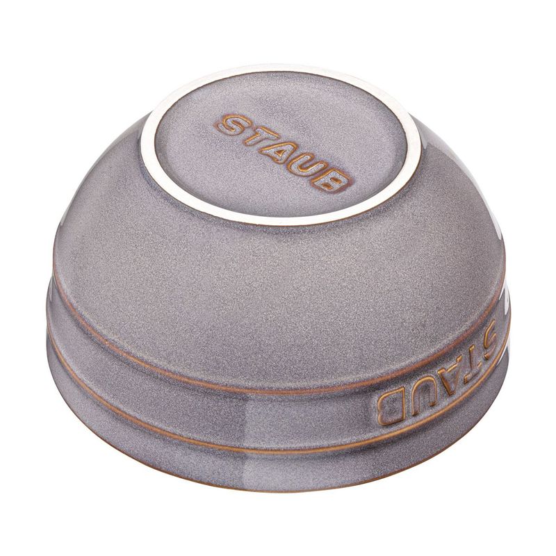 Staub Keramik-Rundschale 12 cm (Antikgrau)