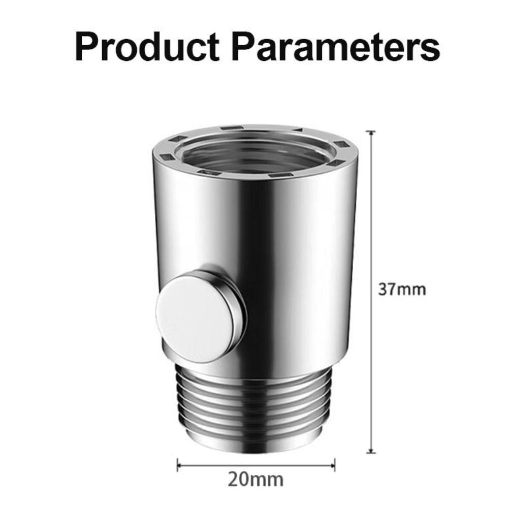 Water Flow Control Shower Flow Stop Valve One-Button Shower Head Control Switch Shower Accessories