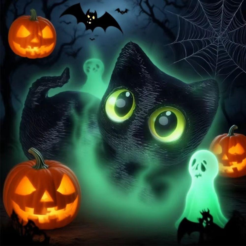 PLA 3D Printed Cats Figurines Toys Handicraft Kitten Micro Landscape Crafts  Children Girls Boys