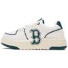 Chunky Liner Synthetic Leather Low Top Skateboard Shoes Unisex Beige Green (Unisex) Skateboard Shoes 3ASXCBO3N 43GND