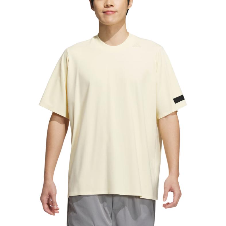 Adidas SS25 T Shirt Men's Warm Vanilla JM0984-