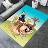 1pc Looney Tunes,Daffy Duck,Tasmanian Devil Office Carpet Soft Polyester Entrance Carpet Washable Non-slip Machine Washable Indoor Carpet Ta