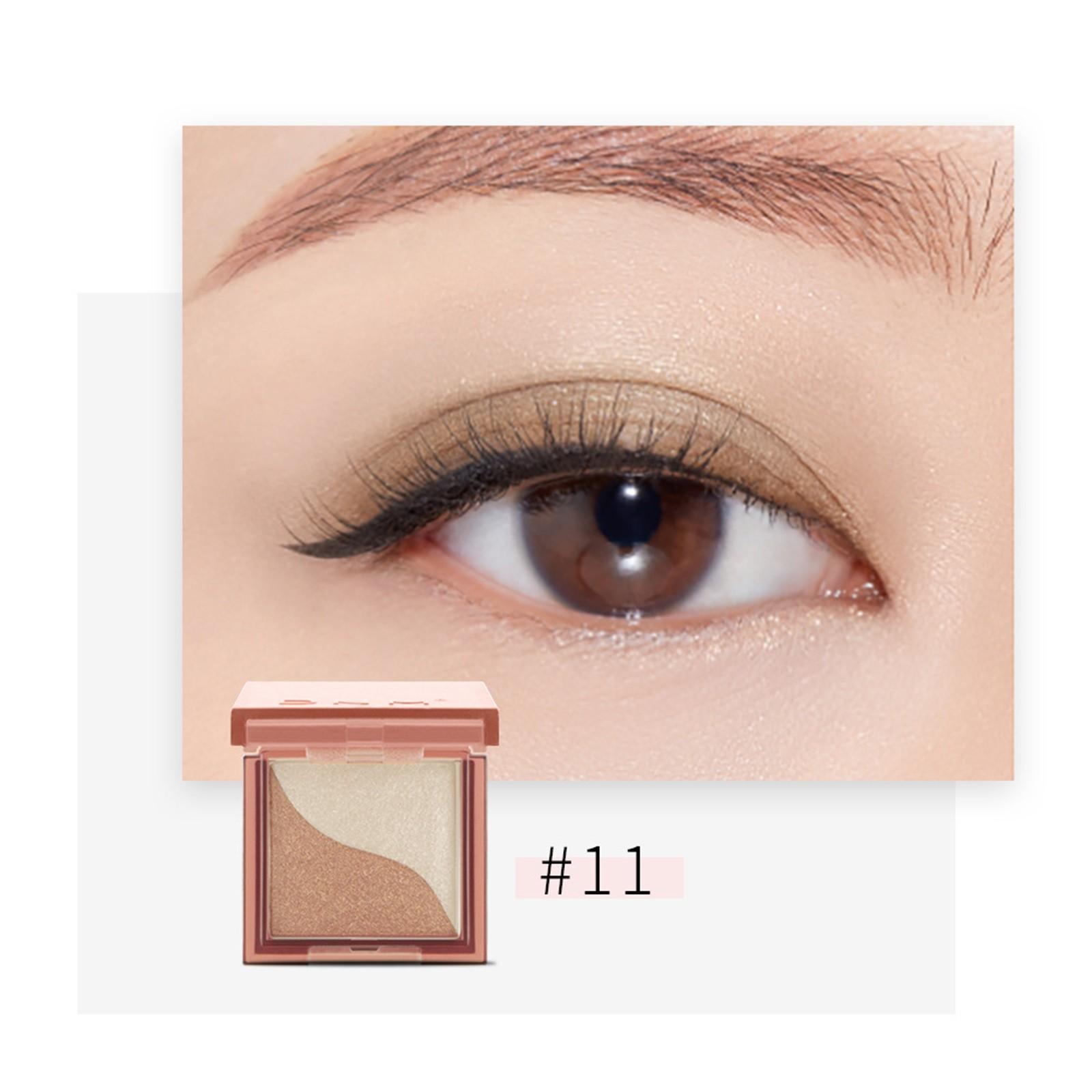 

Перламутровые тени для век, двухцветные тени для век, водостойкие и долговечные