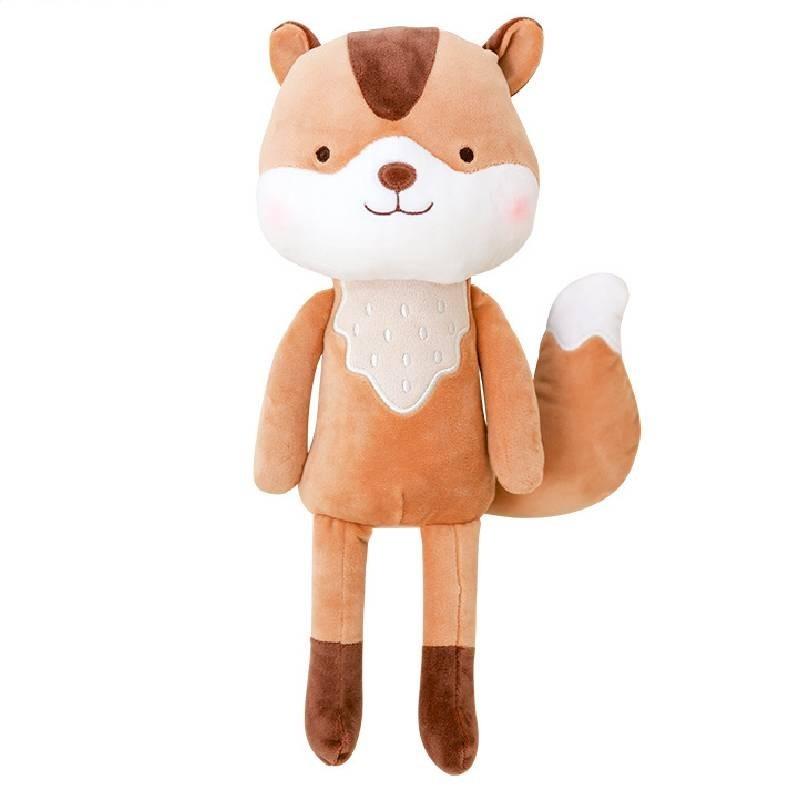 

Adorably Soft Fox Plush Toy With Crystal Ultra-soft Pp Cotton Stuffing 23cm Squirrel