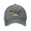 Geometric Colors Baseball Cap Sun Hat For Children Trucker Cap Beach Bag Golf Wear Womens Hats  Unisexs