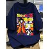 Plus Size Dragon Ball Anime Print Men WomenT Shirt Casual Parent Child Tops Summer Street Wear Y2K Harajuku Style Fashion