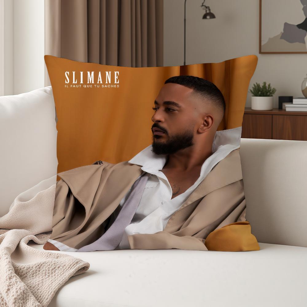 

Singer Slimane Il Faut Que Tu Saches Pillow Case Suitable For Bedrooms Living Rooms Cars Home Decoration 30cmx30cm