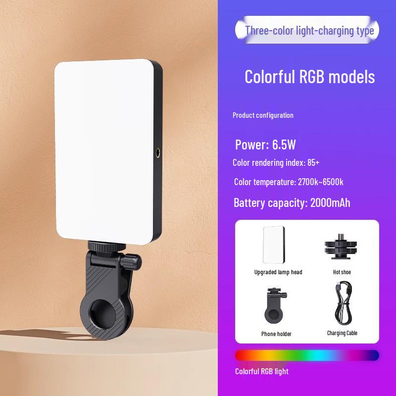 Mini Portable LED Selfie Light for Mobile Phones