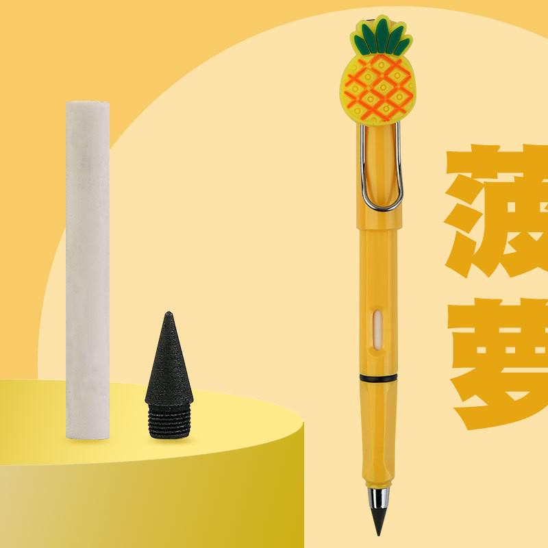 Black Tech Eternal Pencil: No Sharpening, No Ink, Break-Resistant Lead, Posture-Correcting Drawing Tool