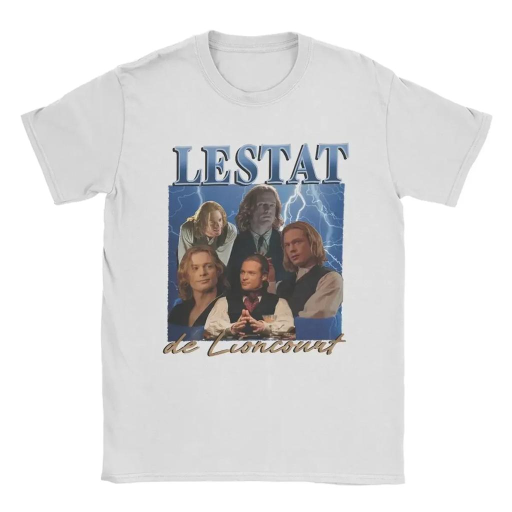 Unisex Unisex Lestat De Lioncourt Interview With The Vampire Graphic Shirts Outfit Funny Pure Cotton T Shirts Top Tee Clothes