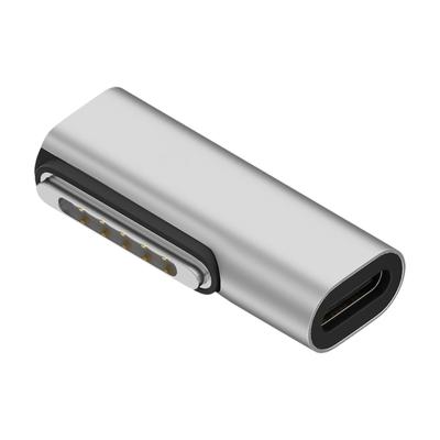 Type C Magnetic USB PD Adapter Connector For Type-C Female To  3 USB C Female Magnet Plug Converter for