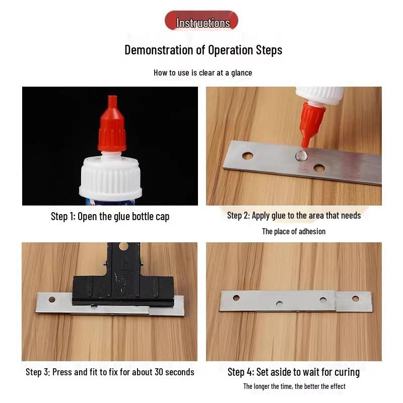 Universal High-Strength Super Glue for Glass, Shoes, Plastic, and Electronics Repair