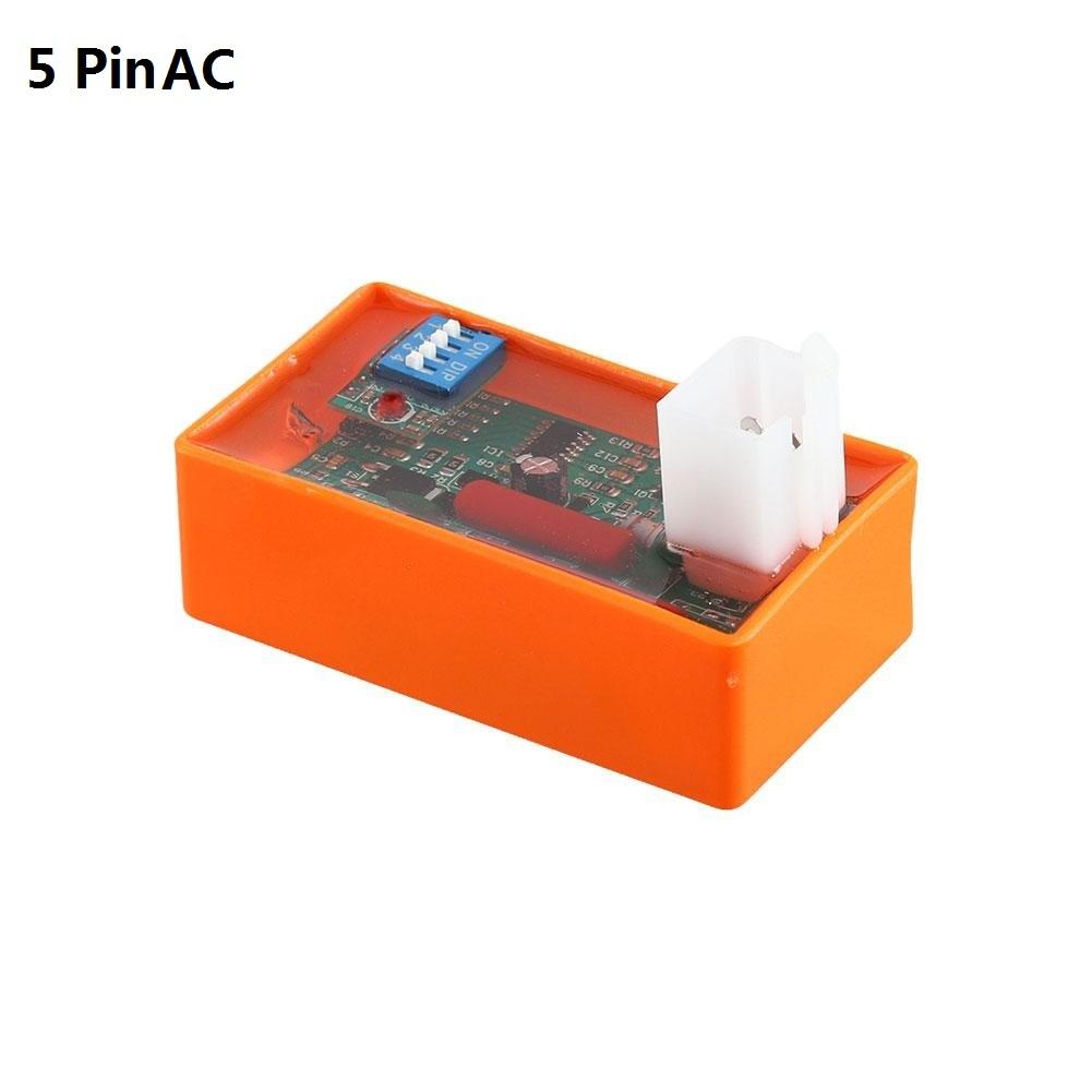 Motorcycle Igniter 4 5 6 Pin CDI Box with DIP Switch Motorcycle Ignition Speed Limit 4000-12000 For WAVE100 YX140 YX160 CT100