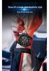 Oufanni Men's Quartz Watch - Fashionable, Waterproof, Luminous, Trendy Sports Design with Calendar & Small Seconds Hand