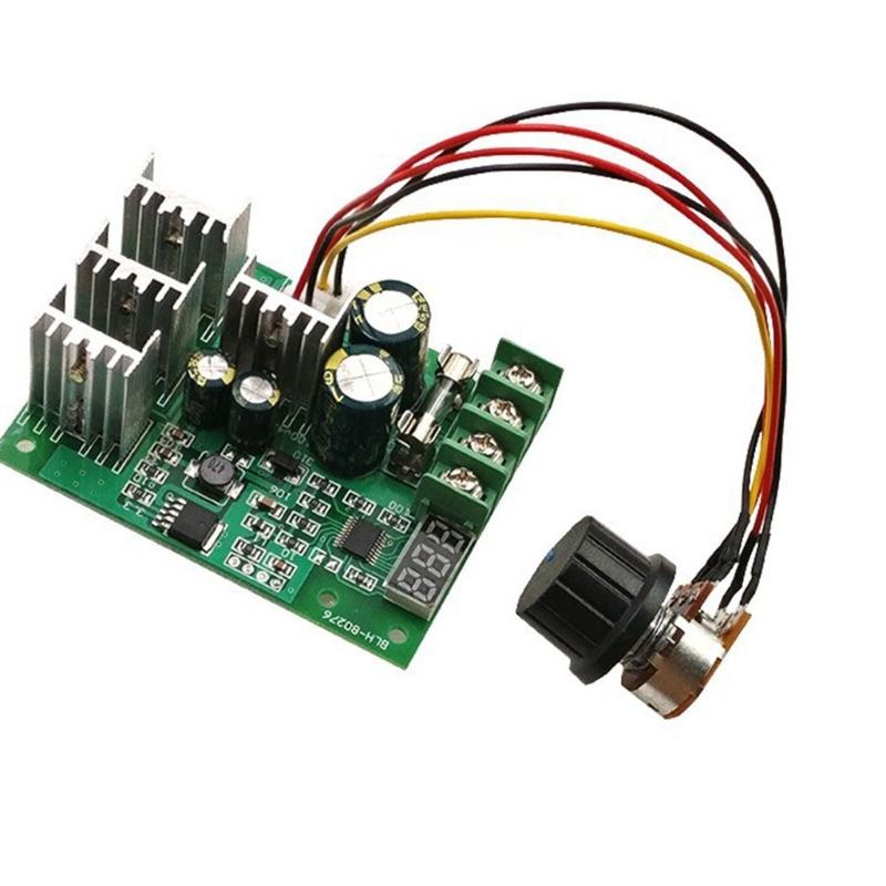 

6-60V 30A Brush Motor Controller PWM Motor Governor Controller Digital Display Speed Regulation Controller 1