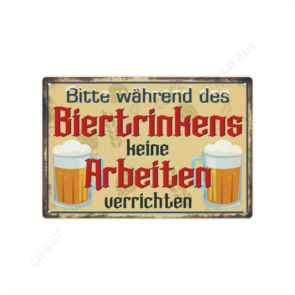 Funny Beer Poster Metal Tin Sign 20x30 cm Wall Decor Gift