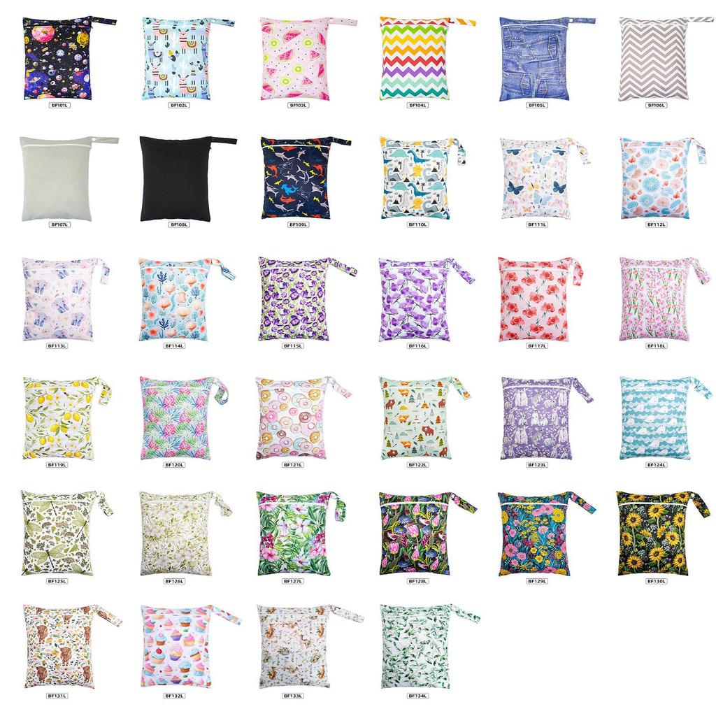 Waterproof Baby Diaper Bag - Portable, Washable, Travel-Friendly Storage Bag