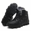 TUINANLE Men's High Quality Winter Snow Boots - Non-Slip Warm Thick Cotton Shoes for Outdoor Hiking Mountain