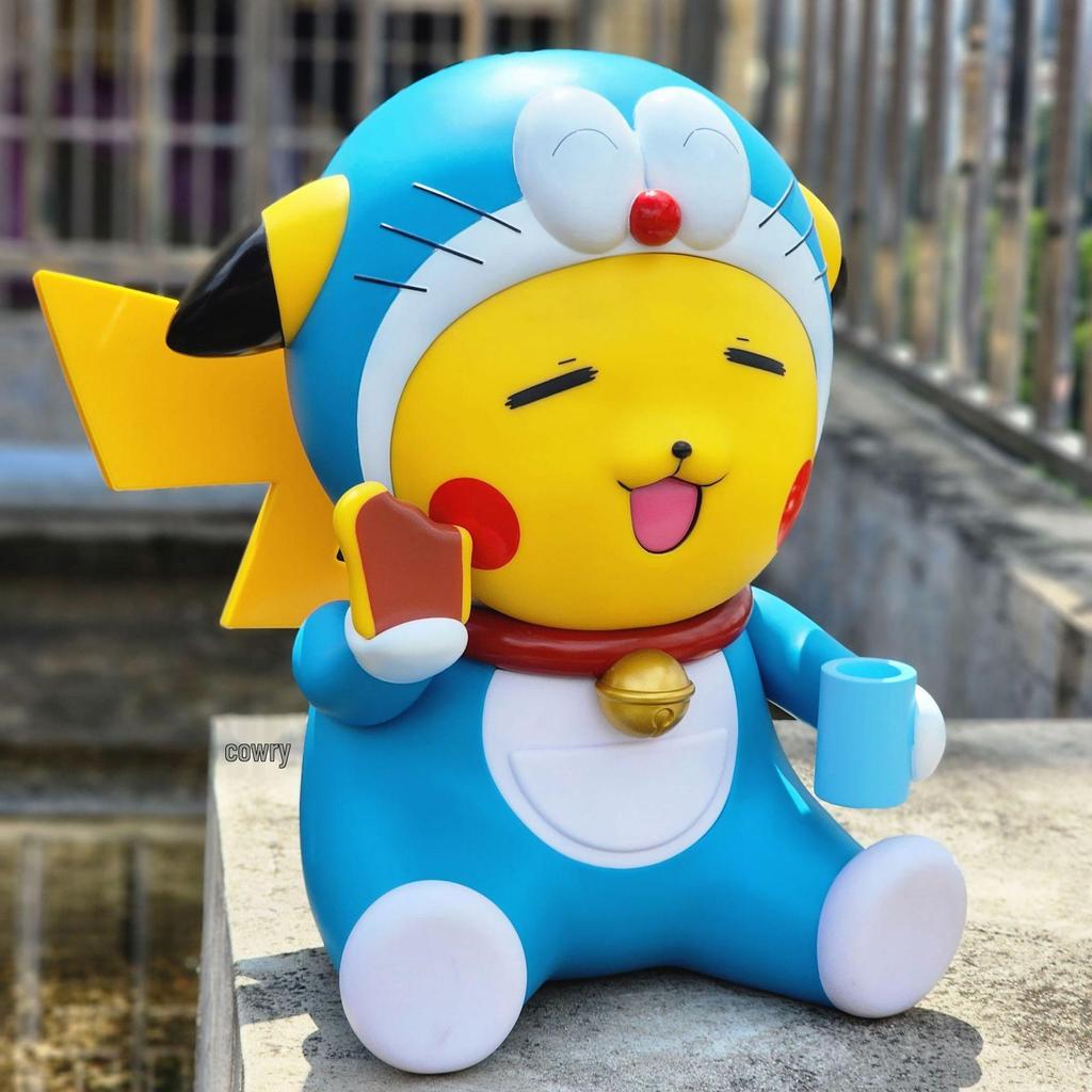 Tsundere Squirtle Golduck 1:1 Pokemon Figurine - Large Trendy Toy