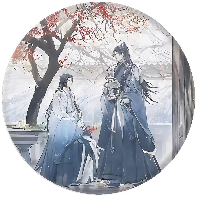 Jiang Jin Jiu Season 4 Anime Tinplate Badge - 2D Millet Pin Gift