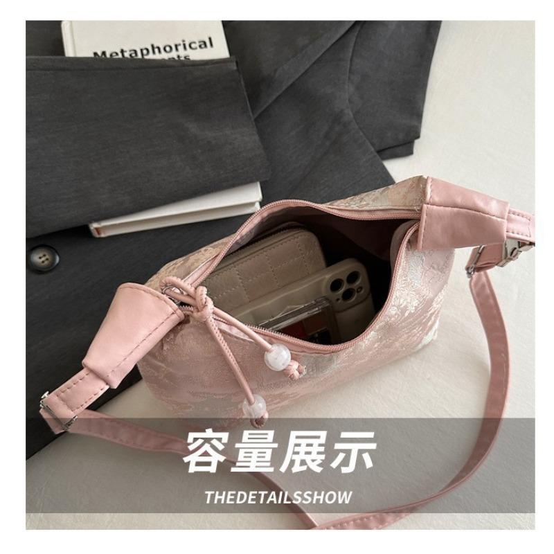 Handbag  New Chinese Crossbody Bag Women's Premium Versatile Women's Handheld Wrist Bag