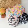 100g Space-Dyed Garment Accessories Mixed Color Handmade Crochet Knitting Weaving Thick Yarn Plush Multi-Color