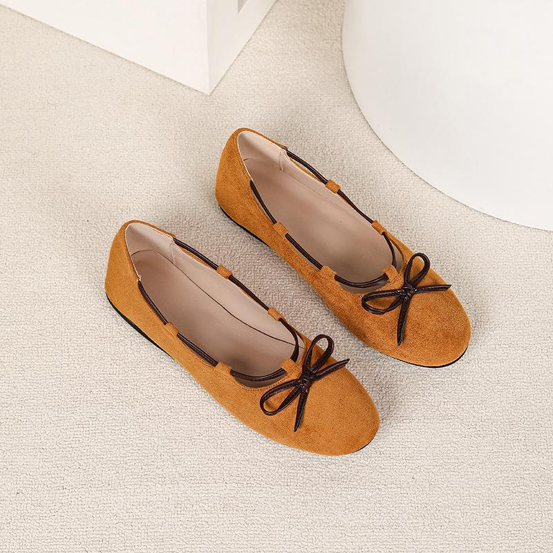 Women's Square Toe Ballet Flats Slip-On Dressy Shoes Business Casual Comfortable Foldable Work Loafers for Women Walking Flat Shoes Ballerina Flats