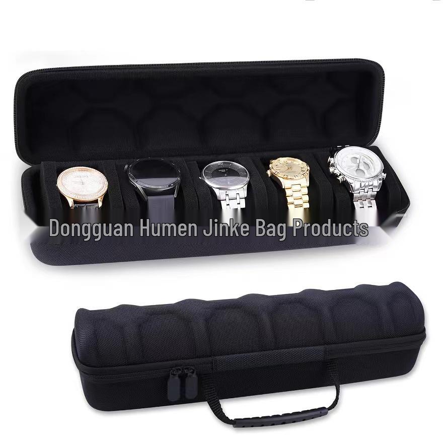 

5-Slot Portable Watch and Jewelry Storage Case