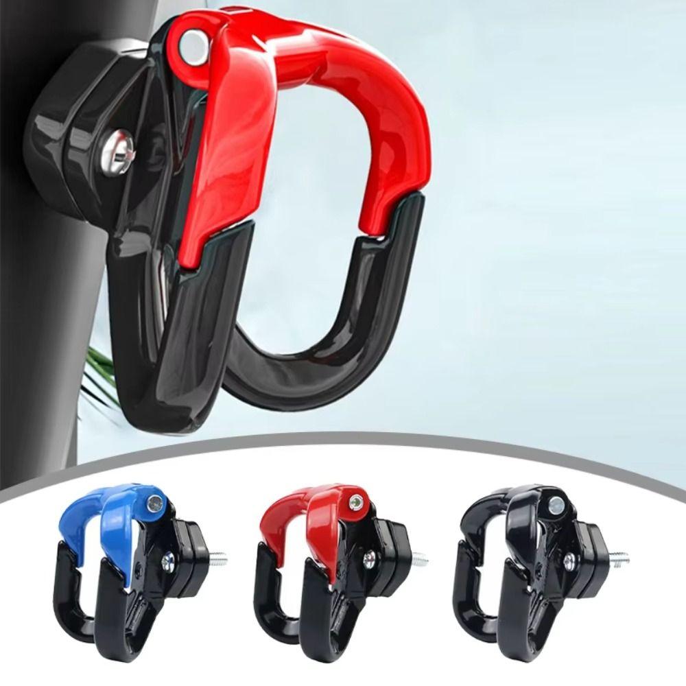 Aluminum Zinc Zinc Alloy Motorcycle Helmet Hook Double Hook Motorbike Hook Helmet Hanger  Scooter Use