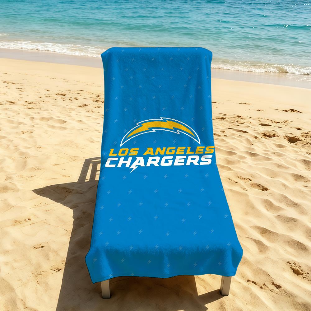 La C-Chargers-Es Cool Logo Towel For Outdoor Camping Beach Towel Super Absorbent Quick-Drying Summer Towel
