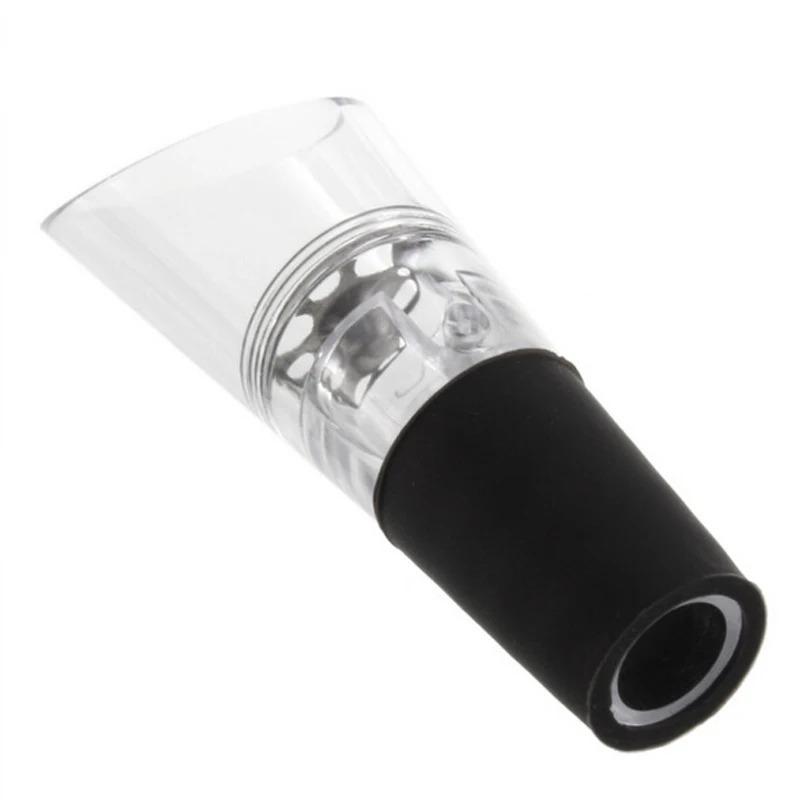 Turnător de vin din acril, dop pentru sticle, decantor, nou, portabil, aerator, accesorii pentru vin, decantor rapid de vin roșu