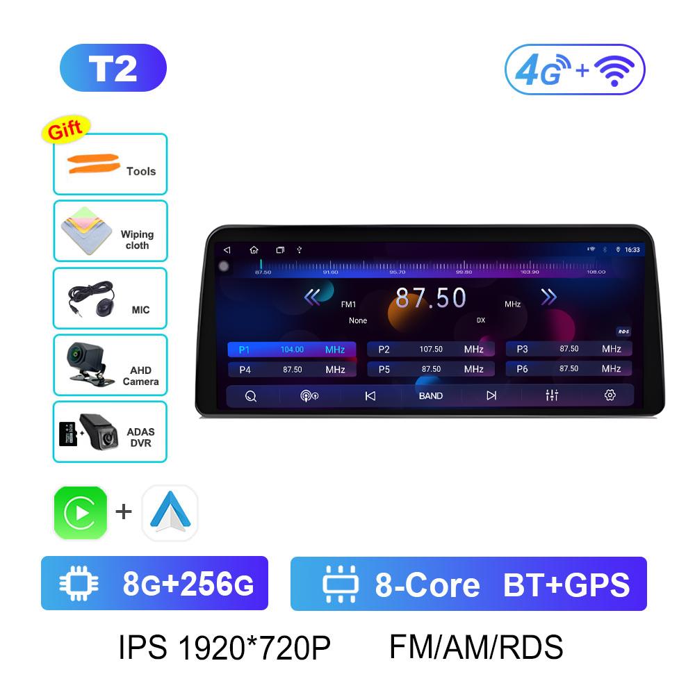 Car Radio Multimedia Video Player for Toyota Cruiser 2007 2008 2009 2010 2011 - 2021 GPS Navigation Wireless Carplay Accessories