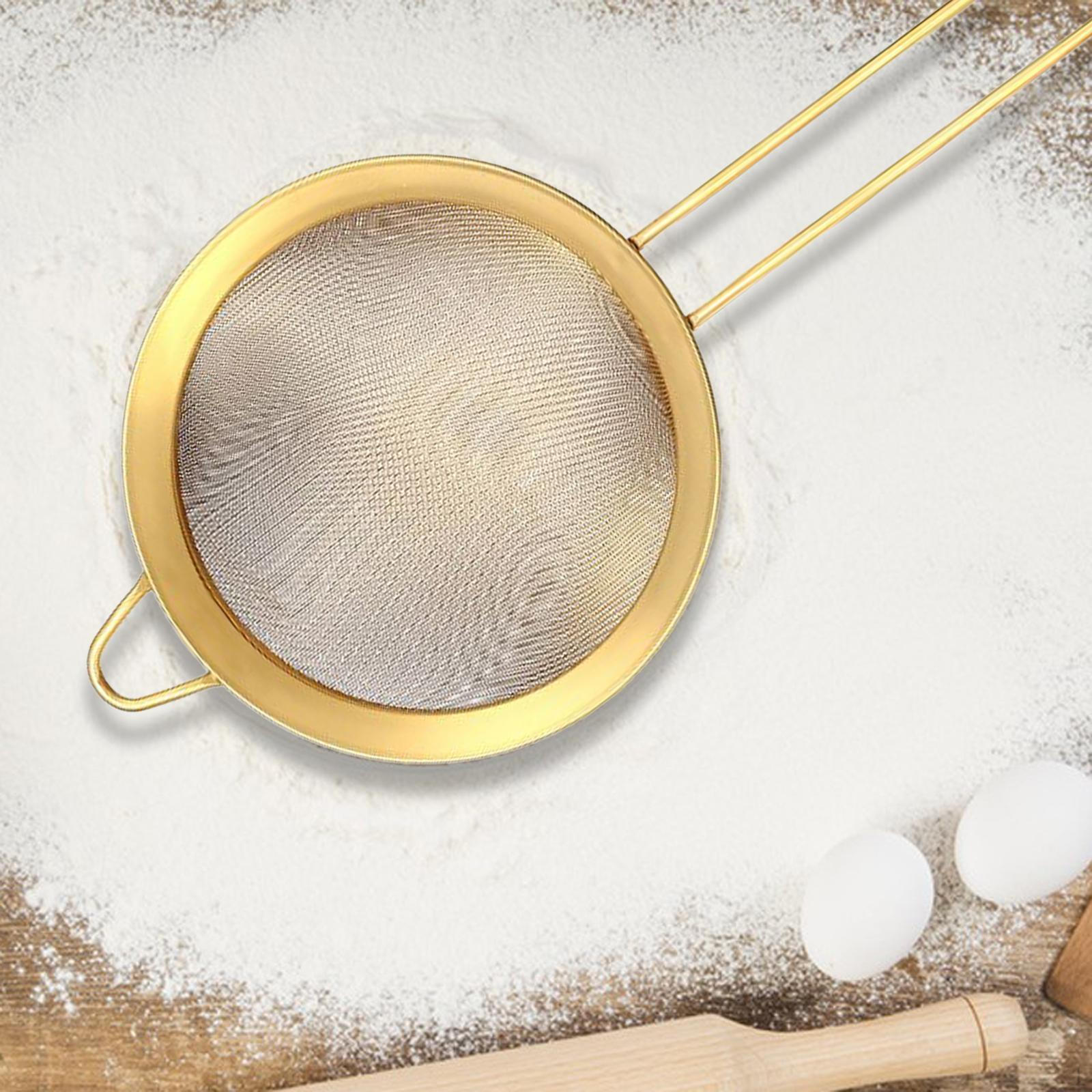 

Durable Stainless Steel Kitchen Strainer Combo for Home Cooking 20cm